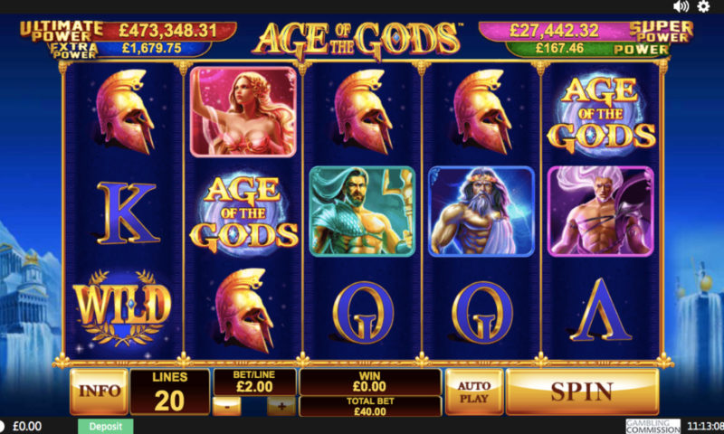 Age Of Gods Slots