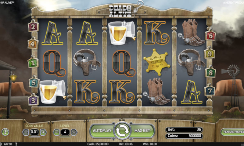 Dead Or Alive Slot