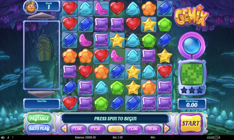 jugar a la tragaperras gemix en pinup