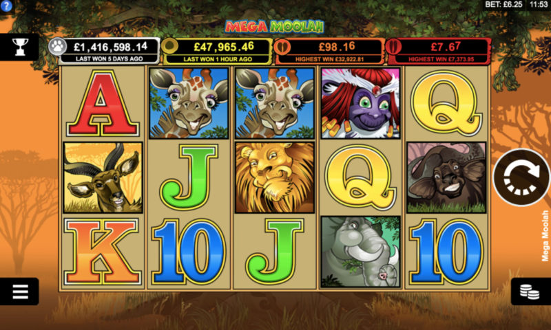 Mega Moolah Slot