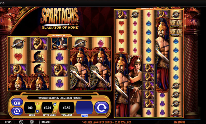 Spartacus Online Slot
